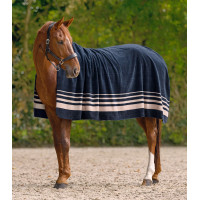 Dikke Waldhausen fleece deken Sölden Nachtblauw