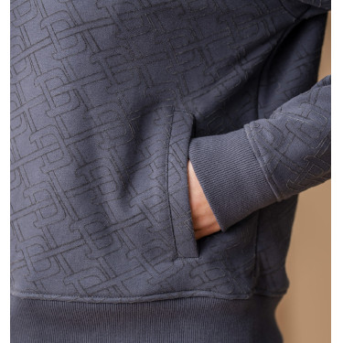 Dames half-zip sweatshirt Horseware AA Gabriella Antraciet Grijs