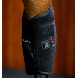 Horseware LED roodlicht therapeutische spronggewricsbeschermers Zwart / zwart