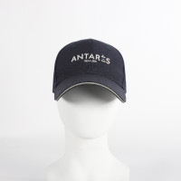 Antares pet met logo Marine Marineblauw