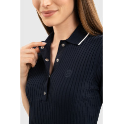 Harcour Brigitte damesjurk Marine Marineblauw