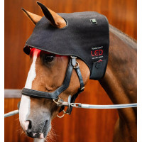 Roodlicht-LED-therapiebont Horseware Zwart / zwart
