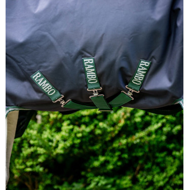 Buiten­deken Rambo 1680D Wug 0g Marine / jagersgroen / zilver Marineblauw