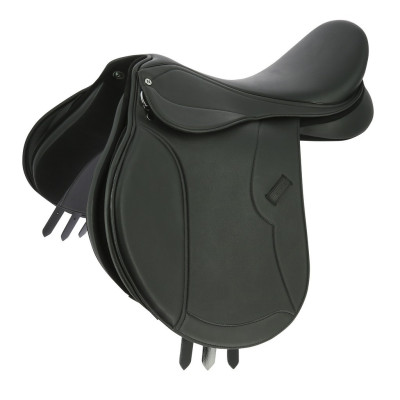 Unisex zadel Norton Club Rexine Evol Zwart