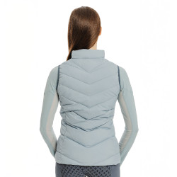 Dames paardrijdbodywarmer Horseware Stride Gemêleerd blauw