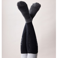 Paardrijsokken Horseware Crystal Alessandro Albanese Zwart