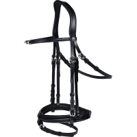 Waldhausen X-Line Charmbit hoofdstel Zwart