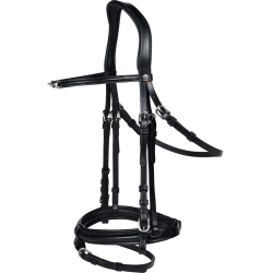 Waldhausen X-Line Charmbit hoofdstel Zwart