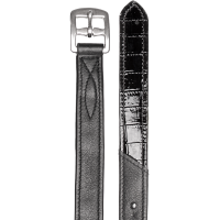Beugelriemen krokodil Waldhausen X-Line Zwart