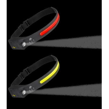 ELT LED-hoofdlamp met sensor Zwart