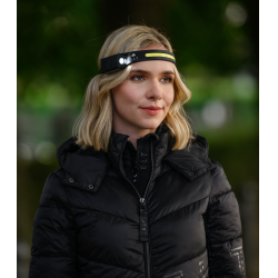 ELT LED-hoofdlamp met sensor Zwart