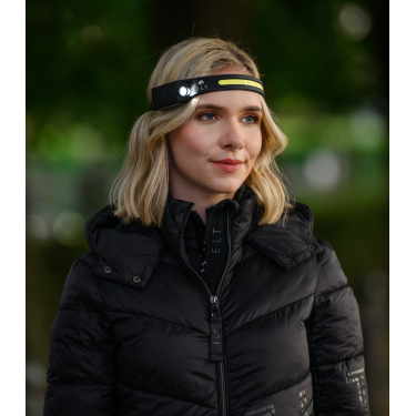 ELT LED-hoofdlamp met sensor Zwart