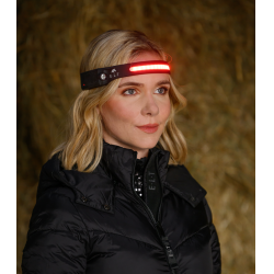 ELT LED-hoofdlamp met sensor Zwart