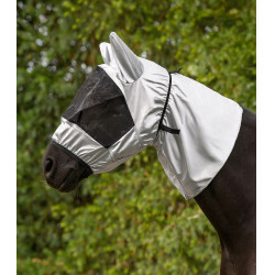 Waldhausen anti-eczeem vliegenmasker Zilvergrijs