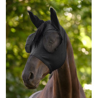 Waldhausen Puck Breath vliegenmasker Zwart