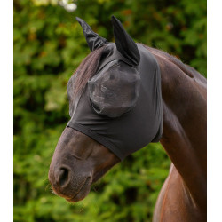 Waldhausen Puck Flex vliegenmasker Zwart