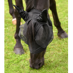 Waldhausen Puck Flex vliegenmasker Zwart