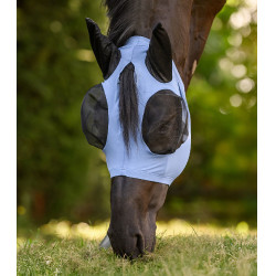 Waldhausen Puck Flex vliegenmasker Pastelblauw