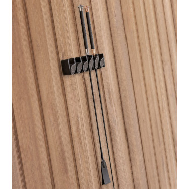 Waldhausen Premium zweeprekhouder Zwart