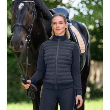 Gewatteerd ELT-hybride jack Sydney Diepblauw