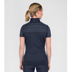 Gewatteerde mouwloze hybride jas ELT Seattle Diepblauw