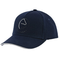 Petje Je t'aime Equithème EK-Ponytail Marine Marineblauw
