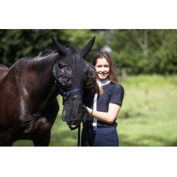 Lami-Cell Flexifit 3-in-1 vliegenmasker Zwart