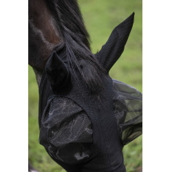 Lami-Cell Flexifit 3-in-1 vliegenmasker Zwart