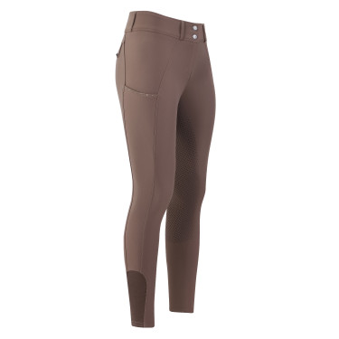 Rijbroek Imperial Riding Bliss FullGrip dames Stro Bruin