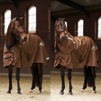 Paddockdeken Imperial Riding Super-proof 0 g Brons Bruin
