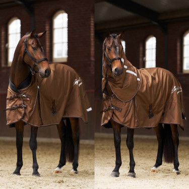 Paddockdeken Imperial Riding Super-proof 0 g Brons Bruin
