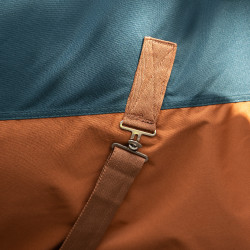 Buiten deken Imperial Riding Customized 400g met hals Donkergroen / vos