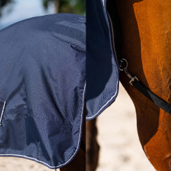 Imperial Riding Basic paddockdeken zonder halsdeken 200 g Marine Marineblauw