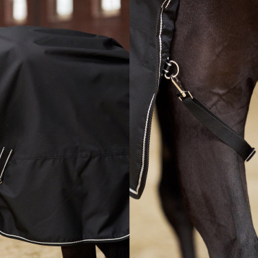 Imperial Riding paddockdeken Basic zonder halsdeken 300 g Zwart