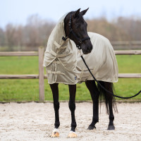 Vliegendeken met afneembare hals Imperial Riding Reese Licht olijfkleurig Groen