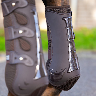 Dressuurschoenen Pro mesh Imperial Riding Chocolade Bruin