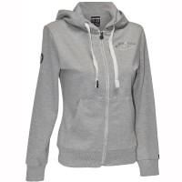 Damen-Sweatshirt Ona Flags & Cup Gemêleerd grijs
