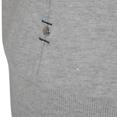 Damen-Sweatshirt Ona Flags & Cup Gemêleerd grijs