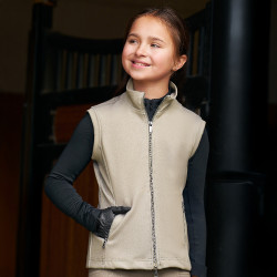 Imperial Riding Charlie kinderbodywarmer Licht olijfkleurig Groen