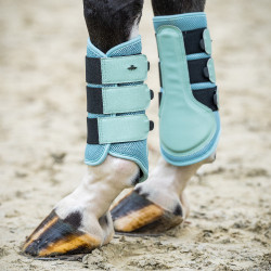 Beenbeschermers HV Polo Air Flow Aqua sky