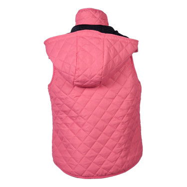 Omkeerbaar HKM Maui bodywarmer voor kinderen Fuchsia / marineblauw Roze