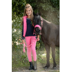 Omkeerbaar HKM Maui bodywarmer voor kinderen Fuchsia / marineblauw Roze