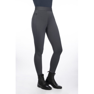 HKM Isabella legging met fullseat van siliconen Grijs HKM Isabella legging met fullseat van siliconen Grijs
