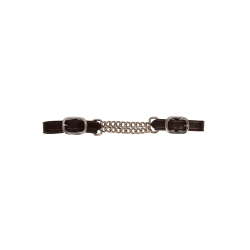 Dubbele hackamore-ketting New English Dy'on Bruin