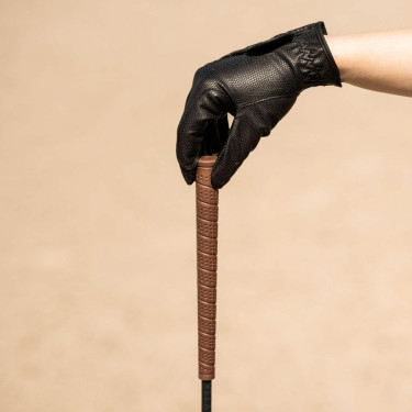 Springsweep Velari Balance met rubberen handgreep Bruin