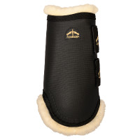 Veredus TRB voorbeschermers met schapenvacht Zwart