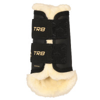 Veredus TRB voorbeschermers met schapenvacht Zwart