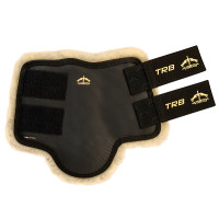 Veredus TRB voorbeschermers met schapenvacht Zwart