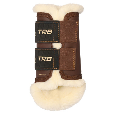 Veredus TRB voorbeschermers met schapenvacht Bruin