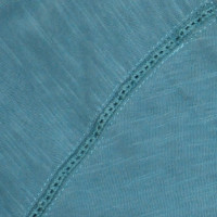 Dames T-shirt Amaluza Flags & Cup Marineblauw